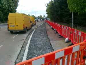 Lane reduction 1